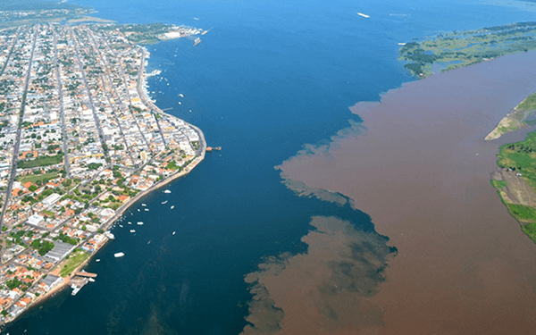 Meeting of the Waters: the phenomenon that splits two rivers and fascinates Brazil
