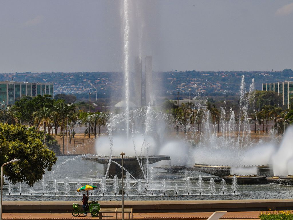 5 hottest months in Brasília