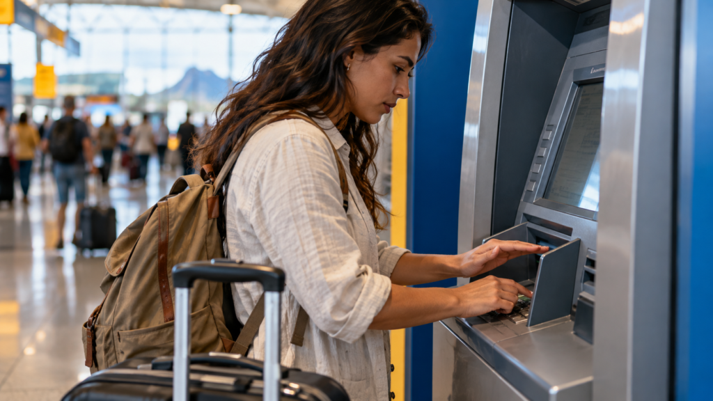 ATM at Rio de Janeiro airport: where to withdraw cash
